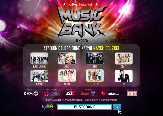 Konser Music Bank