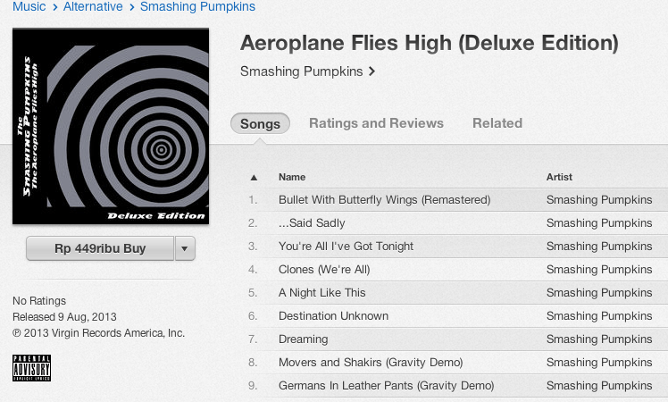 The Aeroplane Flies High