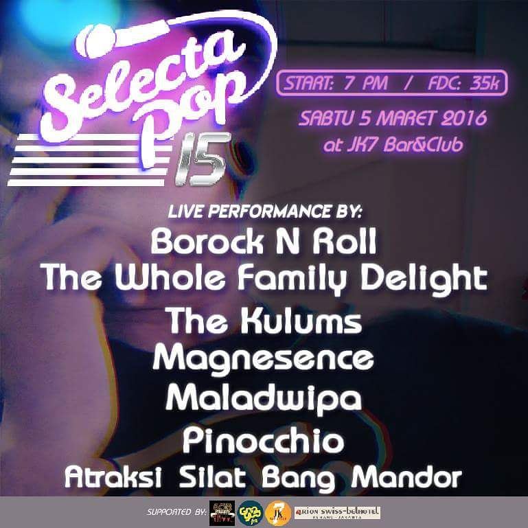 Selecta Pop supported by Googoo Radio